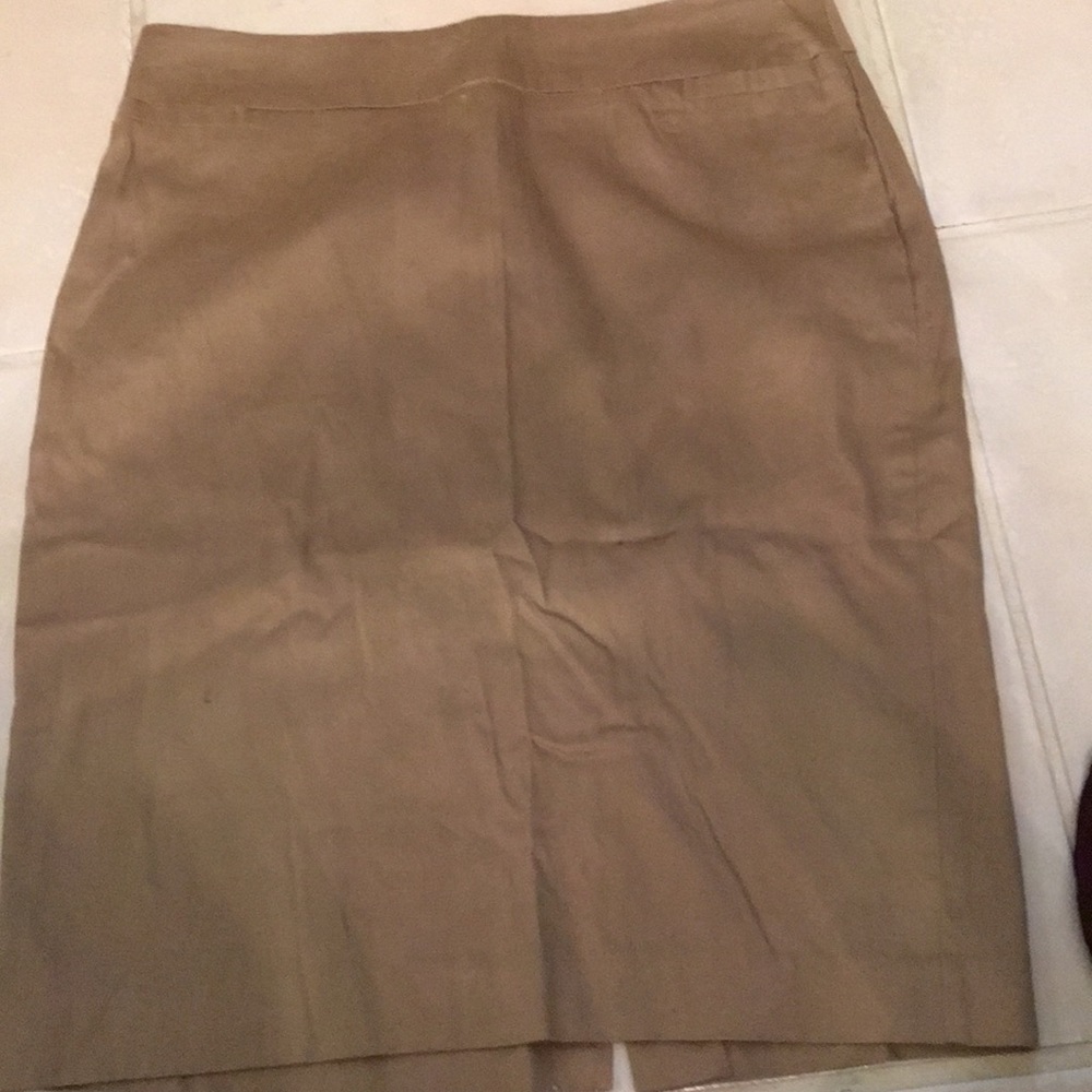 Tan skirt
